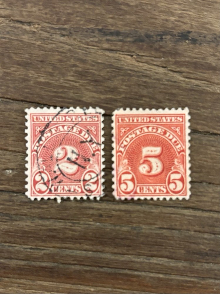 USA. Postage Due Issue. 2c And 5c. Both Fine Used.