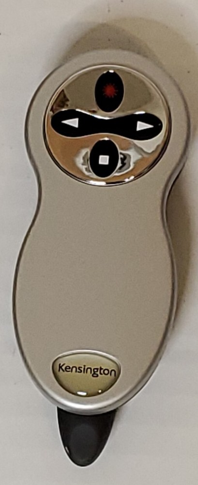 Kensington 33062 Wireless Presentation Remote Red Laser Pointer with USB Dongle