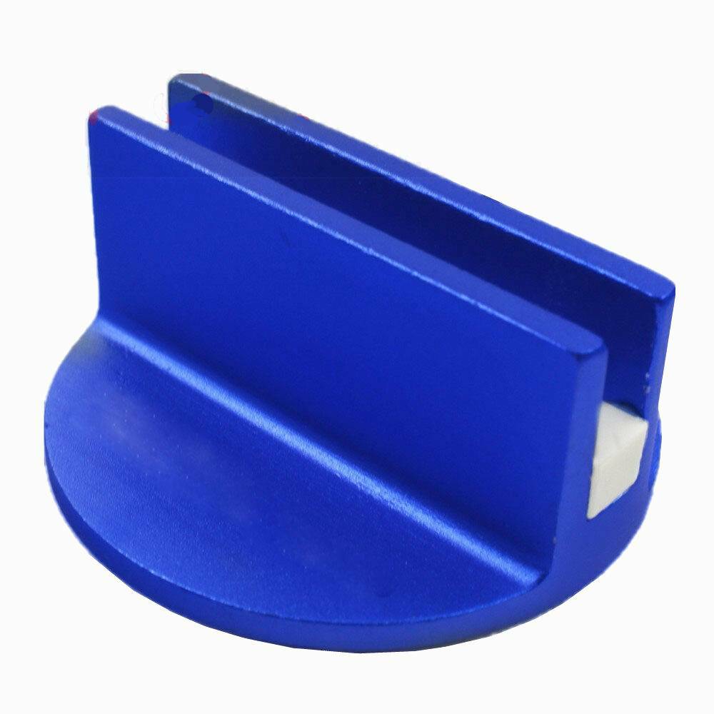 2pc Blue Car Universal Floor Jack Disk Pad Adapter Pinch Weld Side JACKPAD