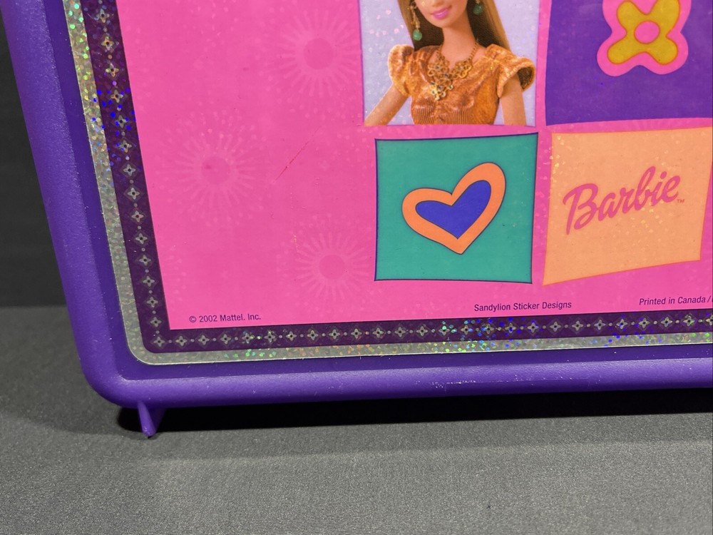 Barbie Sticker Treasure Kit SandyLion 2002