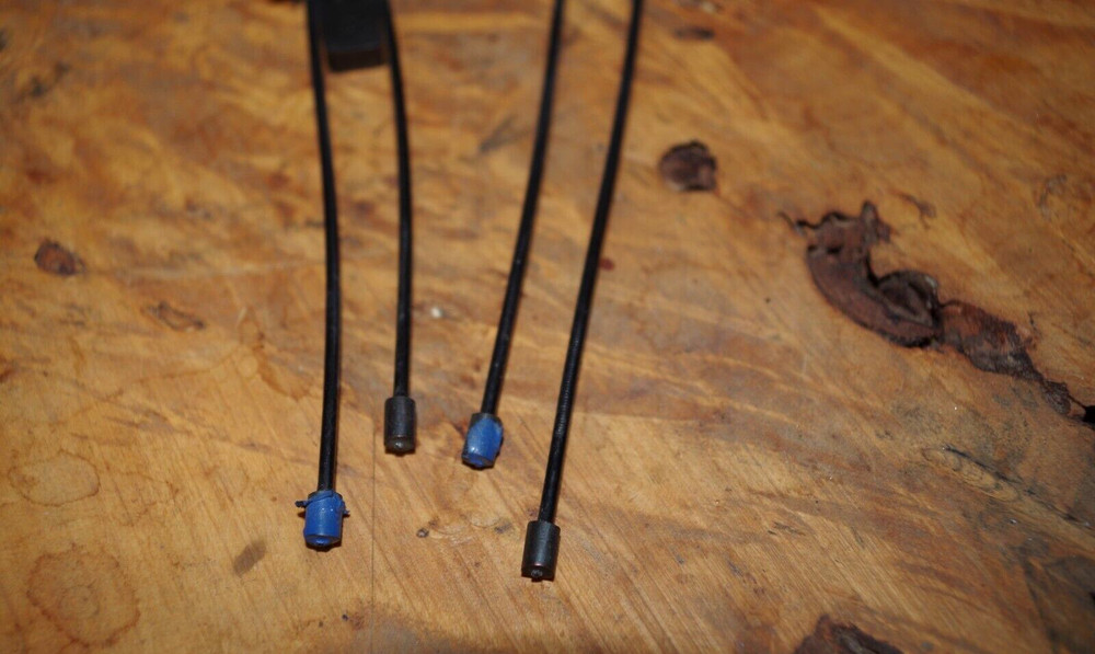 Oneida Archery Eagle Bow Yoke cable splitters w/ Cables Blue End & screws