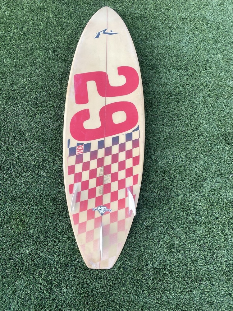 Rusty Surfboard 6’3 Classic Rick Hamon