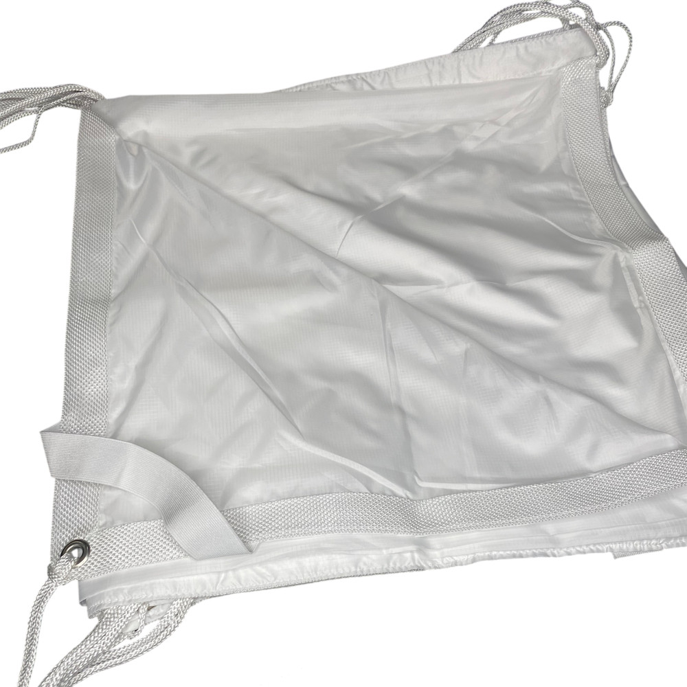 4x4 1.2x1.2m 1/2 Grid Cloth Diffusion Fabric SILENT for Butterfly frame.