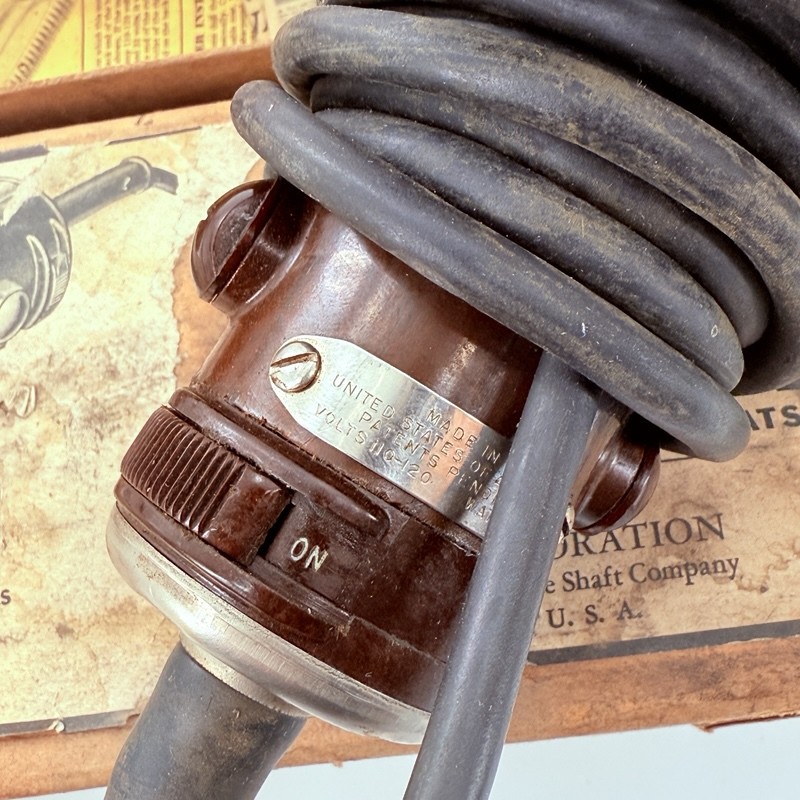 Vintage Sunbeam Stewart Shearmaster Electric Sheep & Goat Shears Model 31B-2