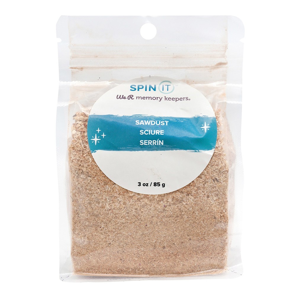 We R Spin It Fine Glitter 3oz-Sawdust - 2 Pack