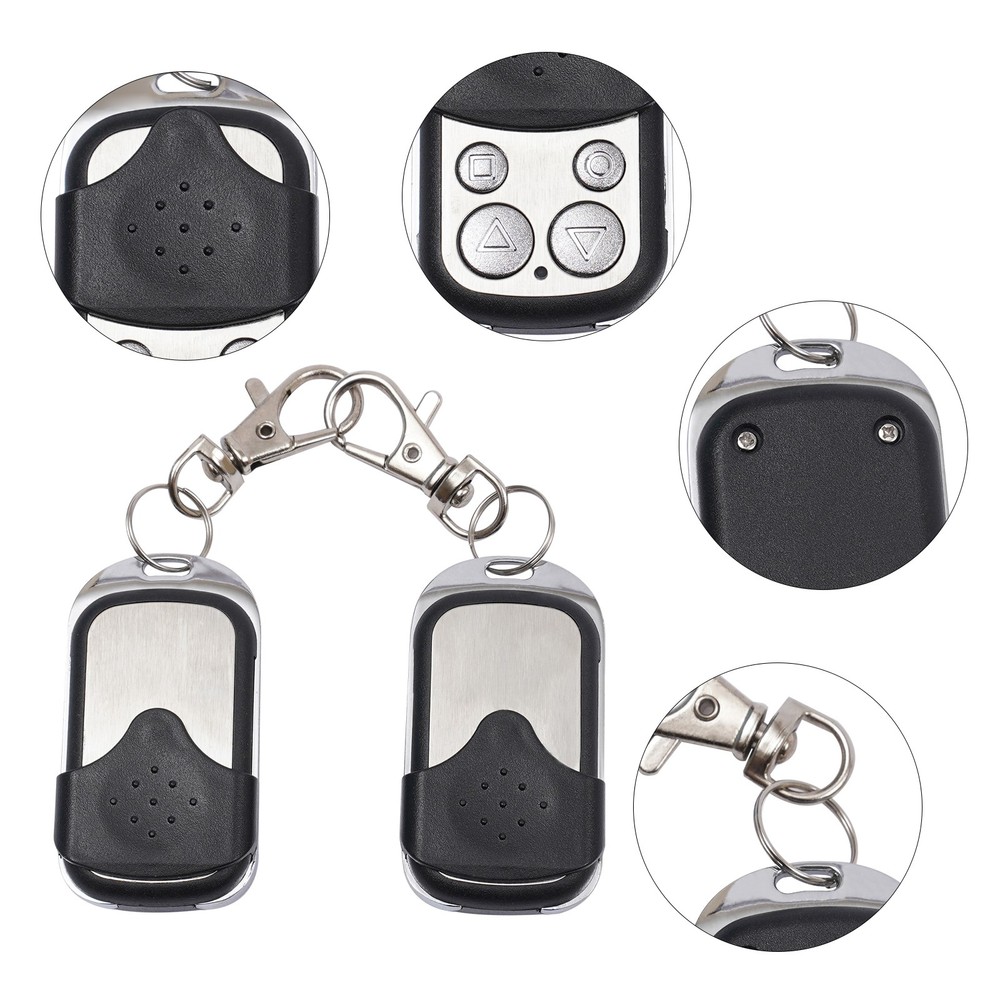 2x 433MHZ Wireless Remote Control Electric Roll Automatic Sliding Gate Opener