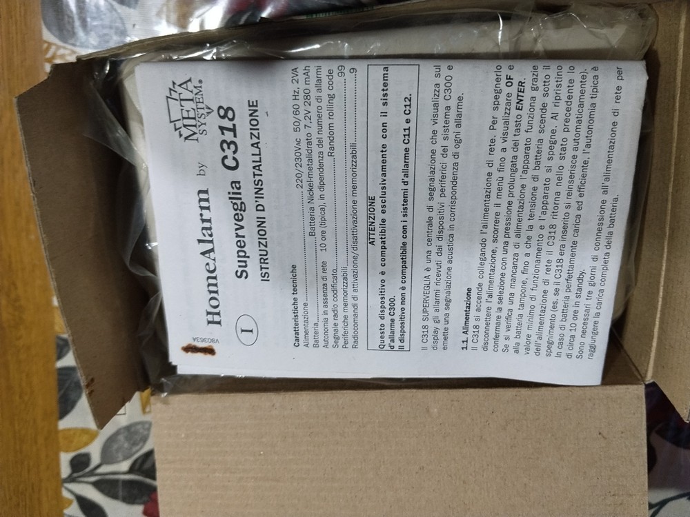 Meta System Home Alarm