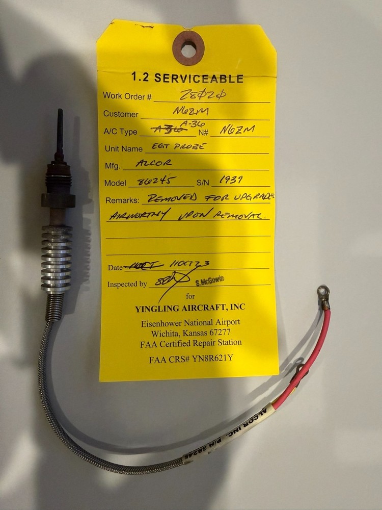 ALCOR 86245 EGT Probe