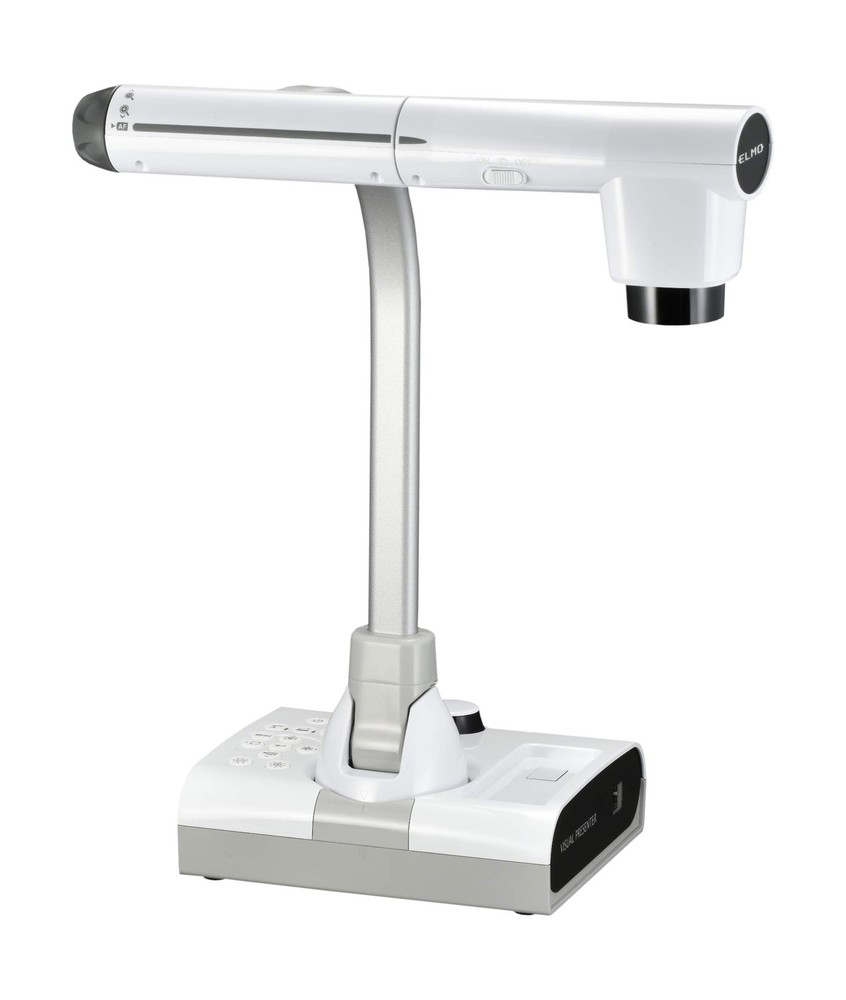 Elmo 1379 Model TT-12W STEM-CAM Visual Presenter, Document Camera with 192x Z...