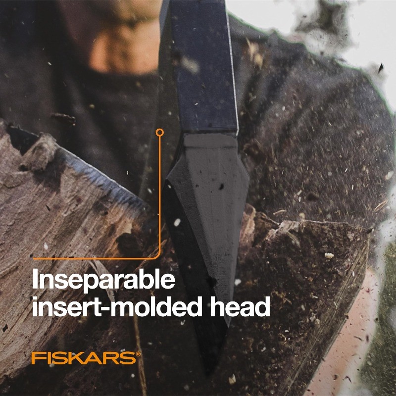 Fiskars X15 23.5-Inch Splitting Axe with Shock-Absorbing Handle