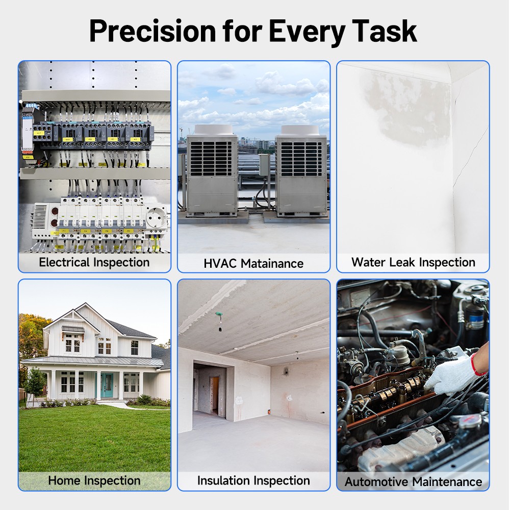 Handheld Industrial Infrared Thermal Imaging Camera Quick Solution Thermometer