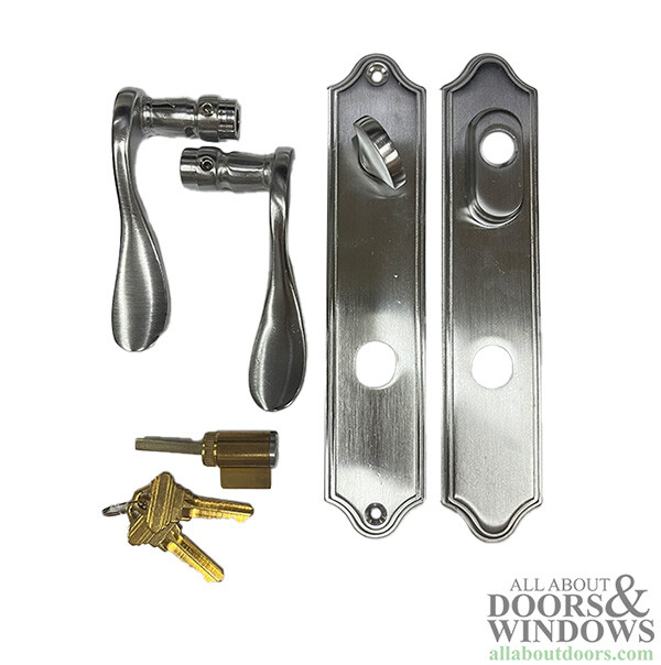 Active Trim Handle Set Brushed Chrome