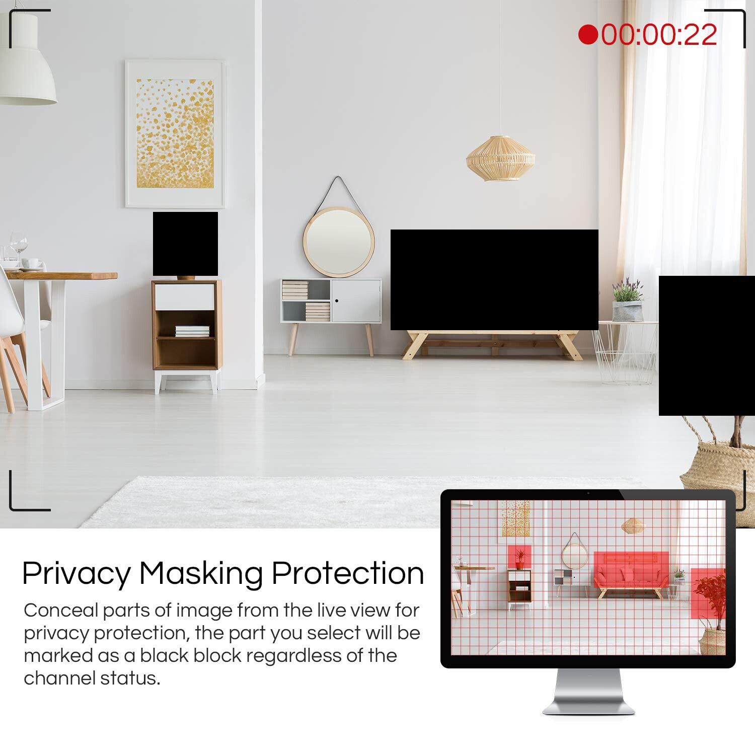 ZOSI H.265+ Security DVR 8CH Channel 1080p Recorder for CCTV Surveillance Camera