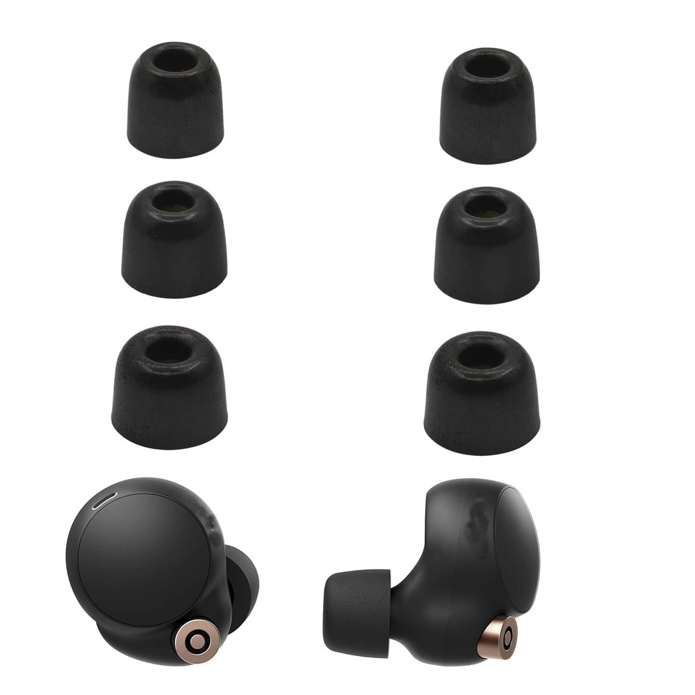SONXIAVIVO 𝟮𝟬𝟮𝟓 𝗡𝗲𝘄 𝗨𝗽𝗴𝗿𝗮𝗱𝗲𝘀 Memory Foam Ear Tips Noise Black