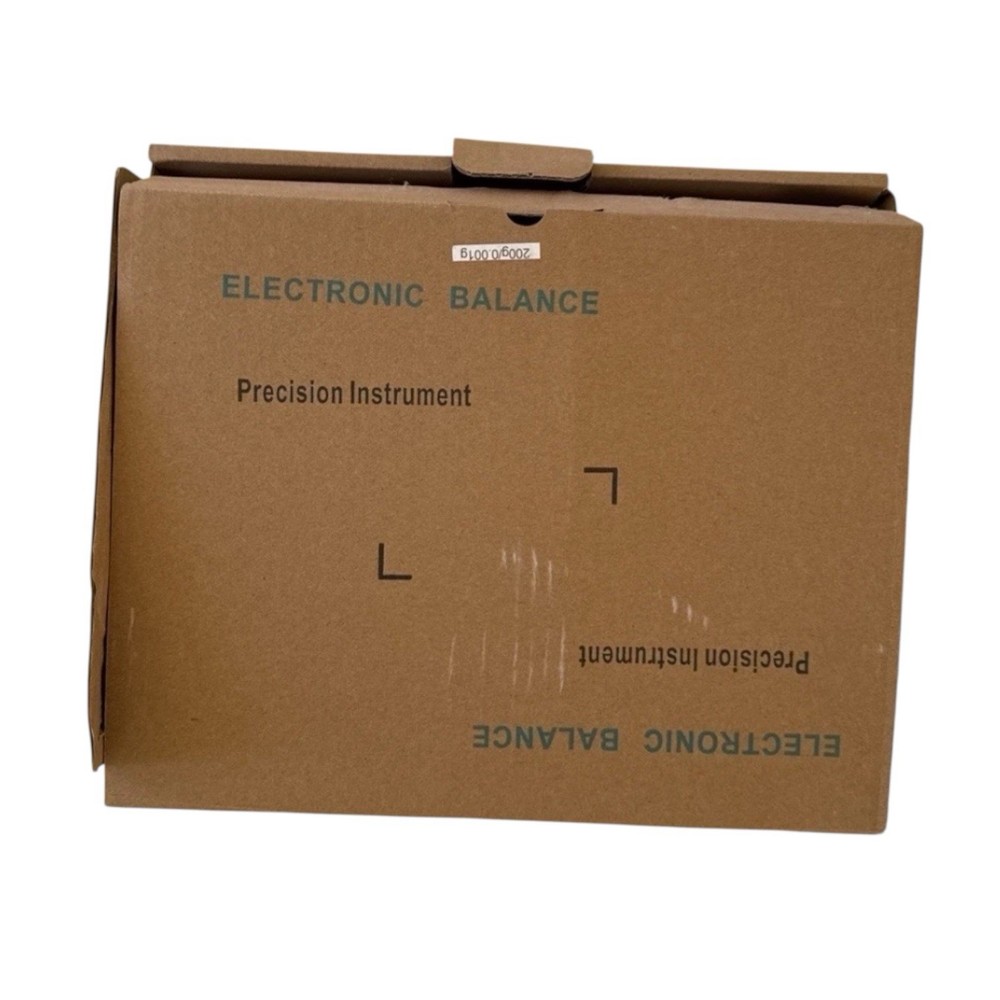 U.S. Solid Analytical Balance Scale 2000g x 0.01g w/ Draft Shield – New Open Box