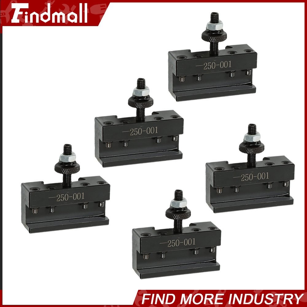 5× OXA #1 250-001 Quick Change Turning & Facing Lathe Tool Post Holder