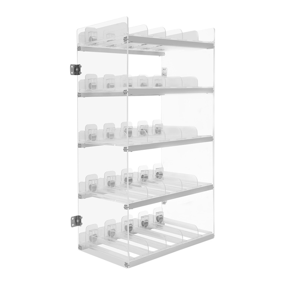 Automatic Cigarette Pusher Tray Cigarette Display Holder Case For Retail Store