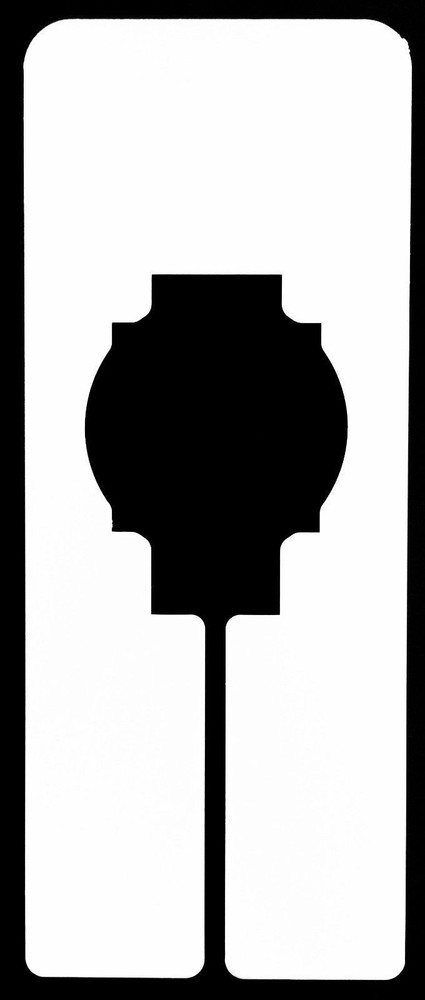 10 Blank Rectangular Size Dividers for Retail Clothing Racks