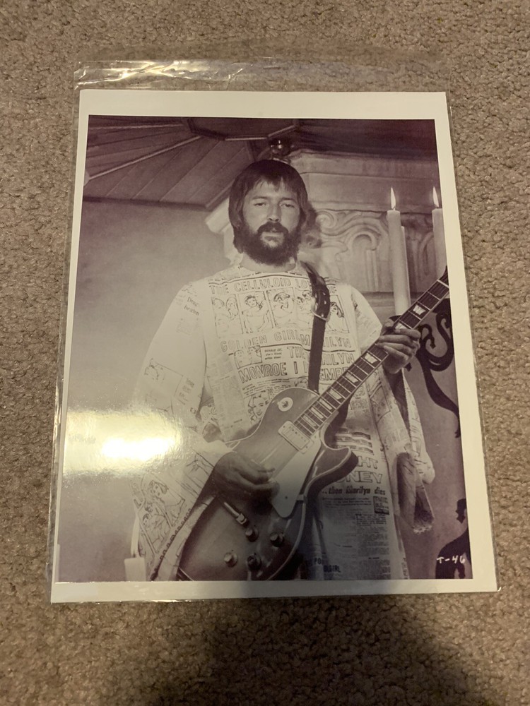 ERIC CLAPTON  8x10 Photo Music Print High Gloss