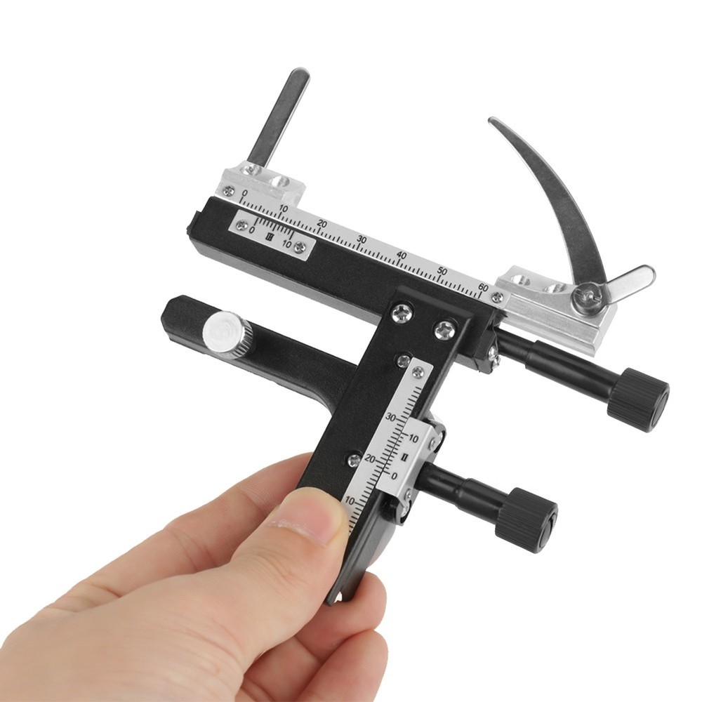 Microscope Attachable Mechanical Stage X-Y Moveable Stage Caliper With Scale❀