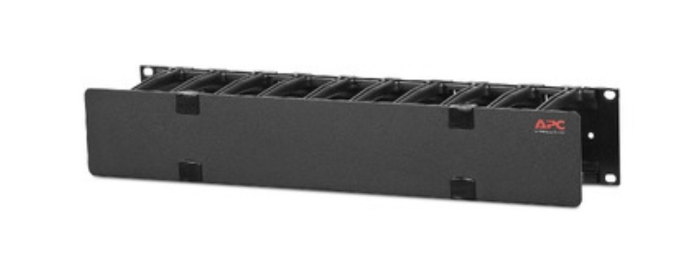 APC AP8600A NetShelter Cable Management, Horizontal Cable Manager, 2U x 4". USED