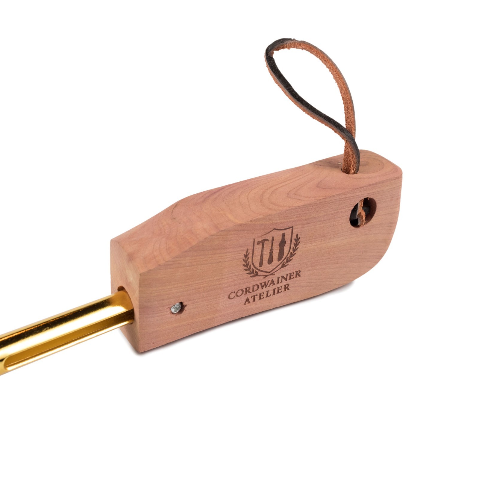 SHOE TREE - cedar wood - Cowboy boots/western boot shaper - aromatic - loop