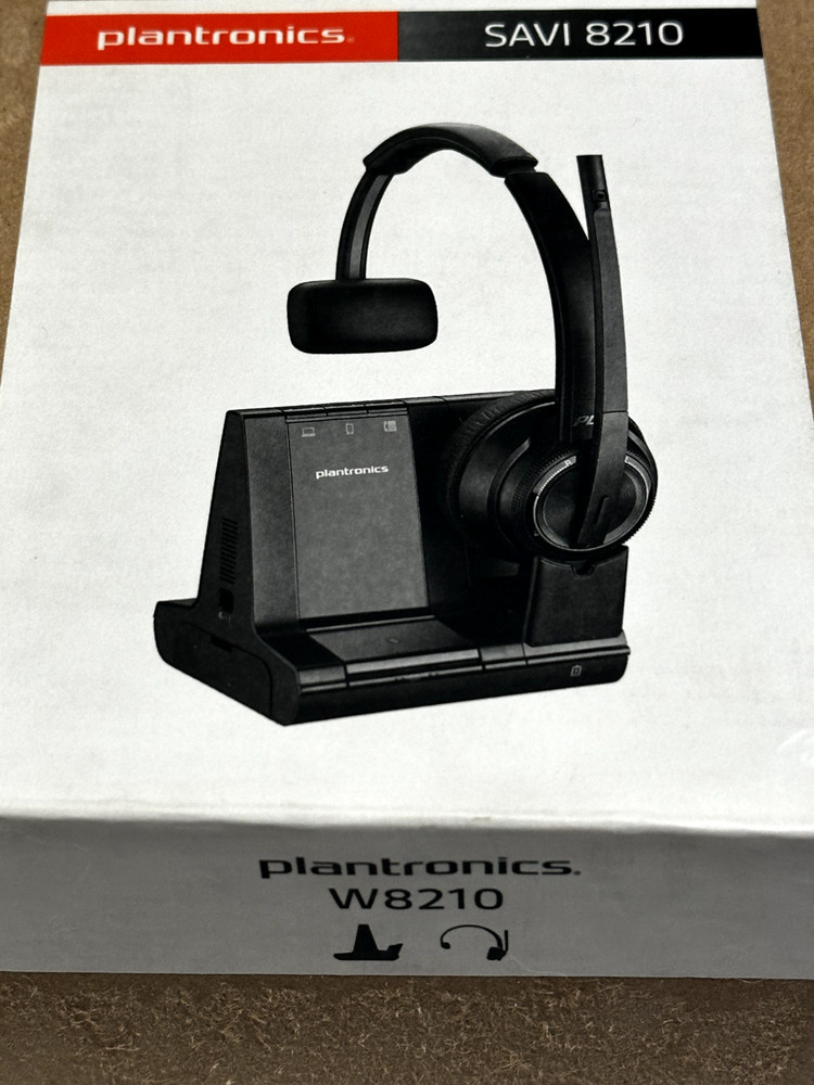 PLANTRONICS SAVI 8210 OFFICE DECT Wireless Headset - Great Condition!