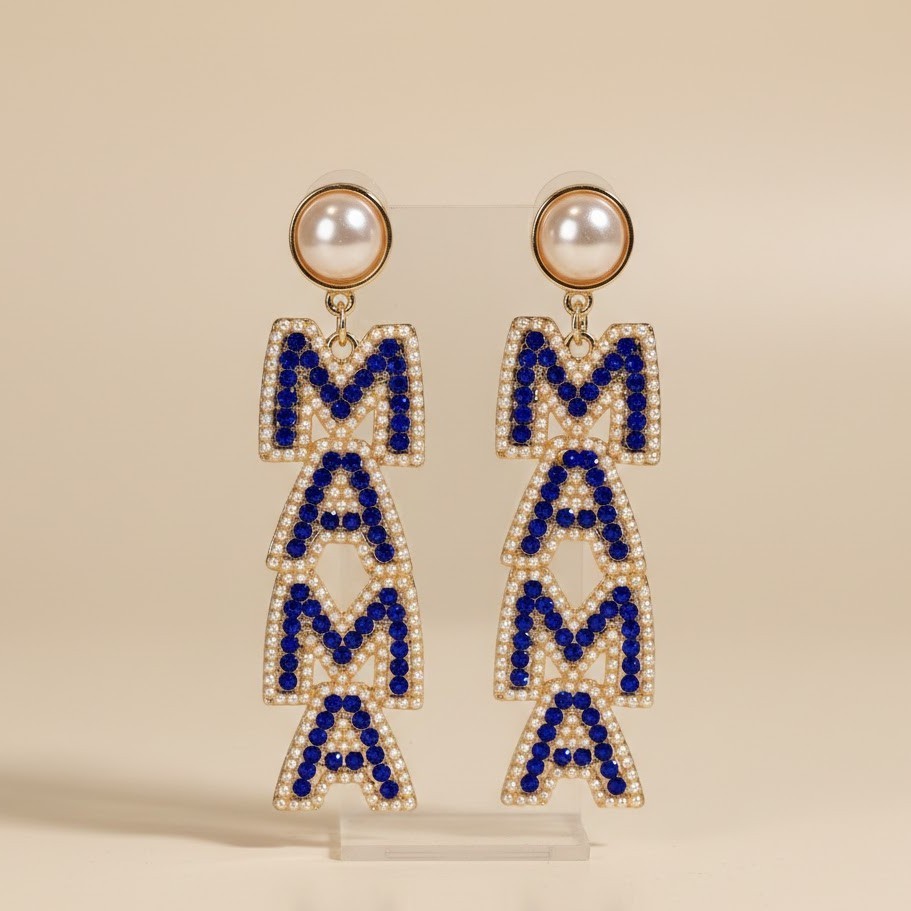 Mama Drop Earrings & Bracelets Set
