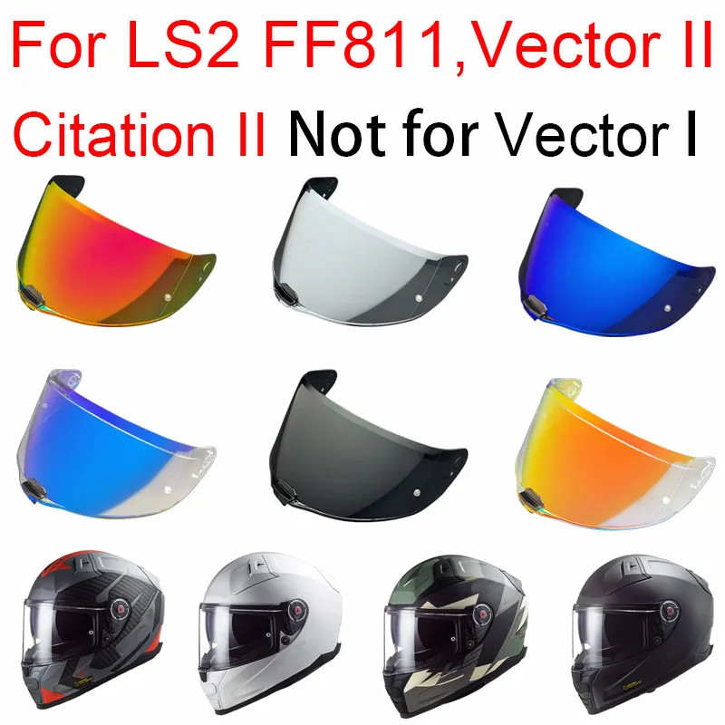 Helmet Face Shield Visor Replacement for FF811 Vector II Citation II