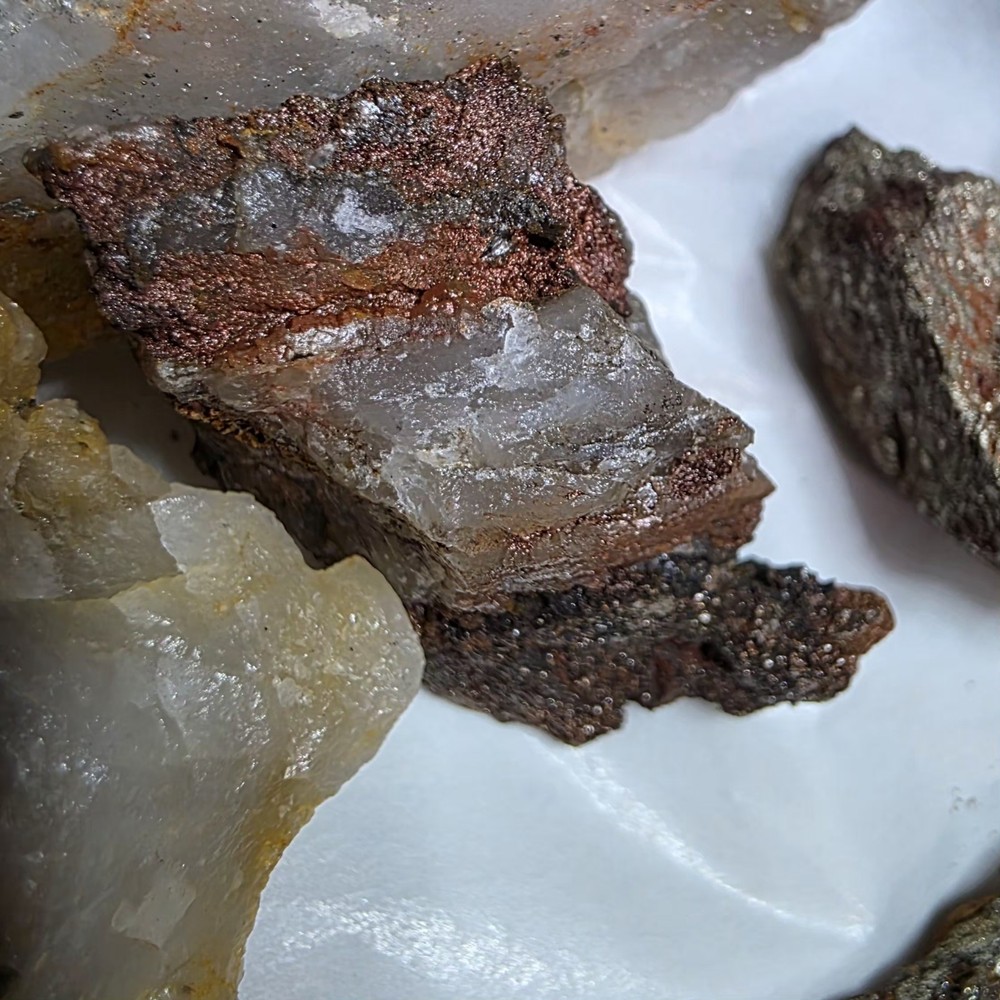 Polymetallic Ore Specimens From Bathurst Mining Camp Area