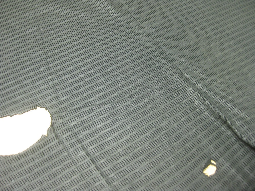 Black Top Grain Buffalo Leather #0009229 Has Patterns ROW 70