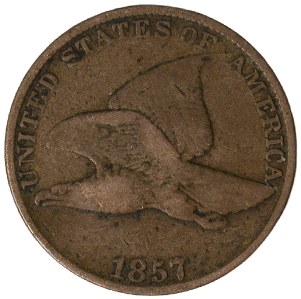 1857 Flying Eagle One Cent #1
