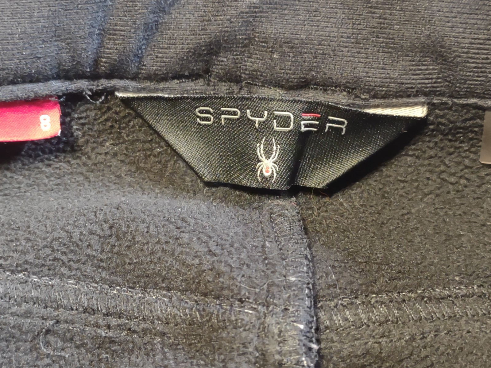 SPYDER - Winner Athletic Softshell Snow Pants - Black - Size 8