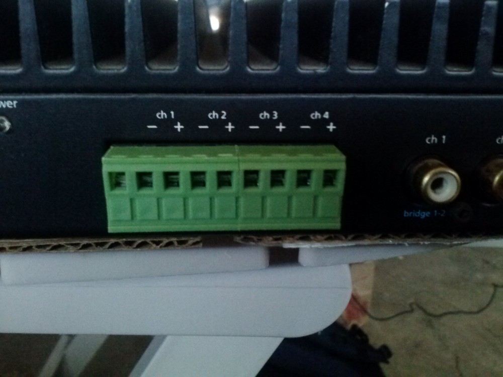 5-Pin Power Plug ZAPCO Equalizer Line Driver SP4-SL SP4 SL