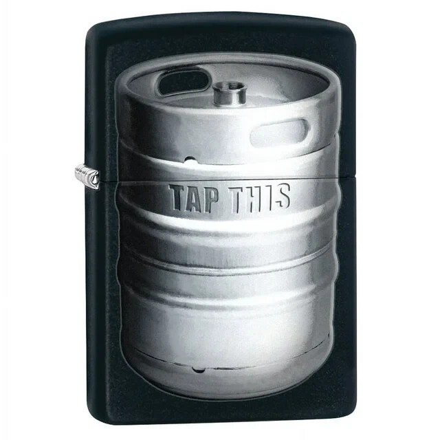 Zippo Kegger Black Matte 28665