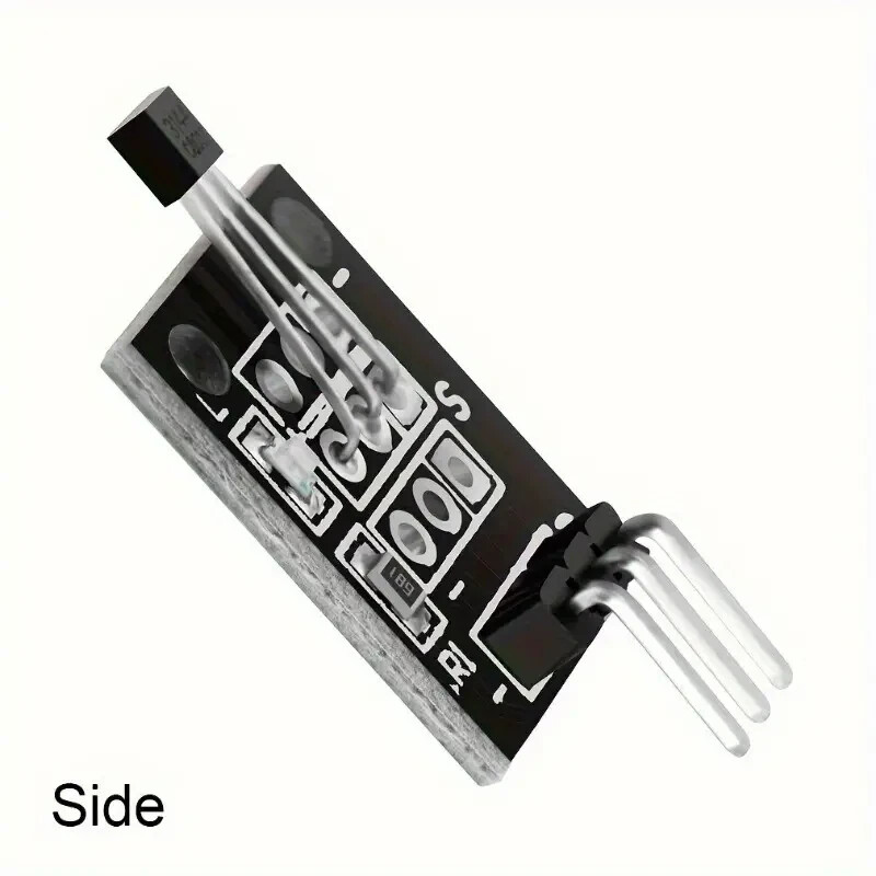 5pcs Hall Effect Magnetic Module 3144E A3144 Hall Effect Sensor DC 5V Arduino