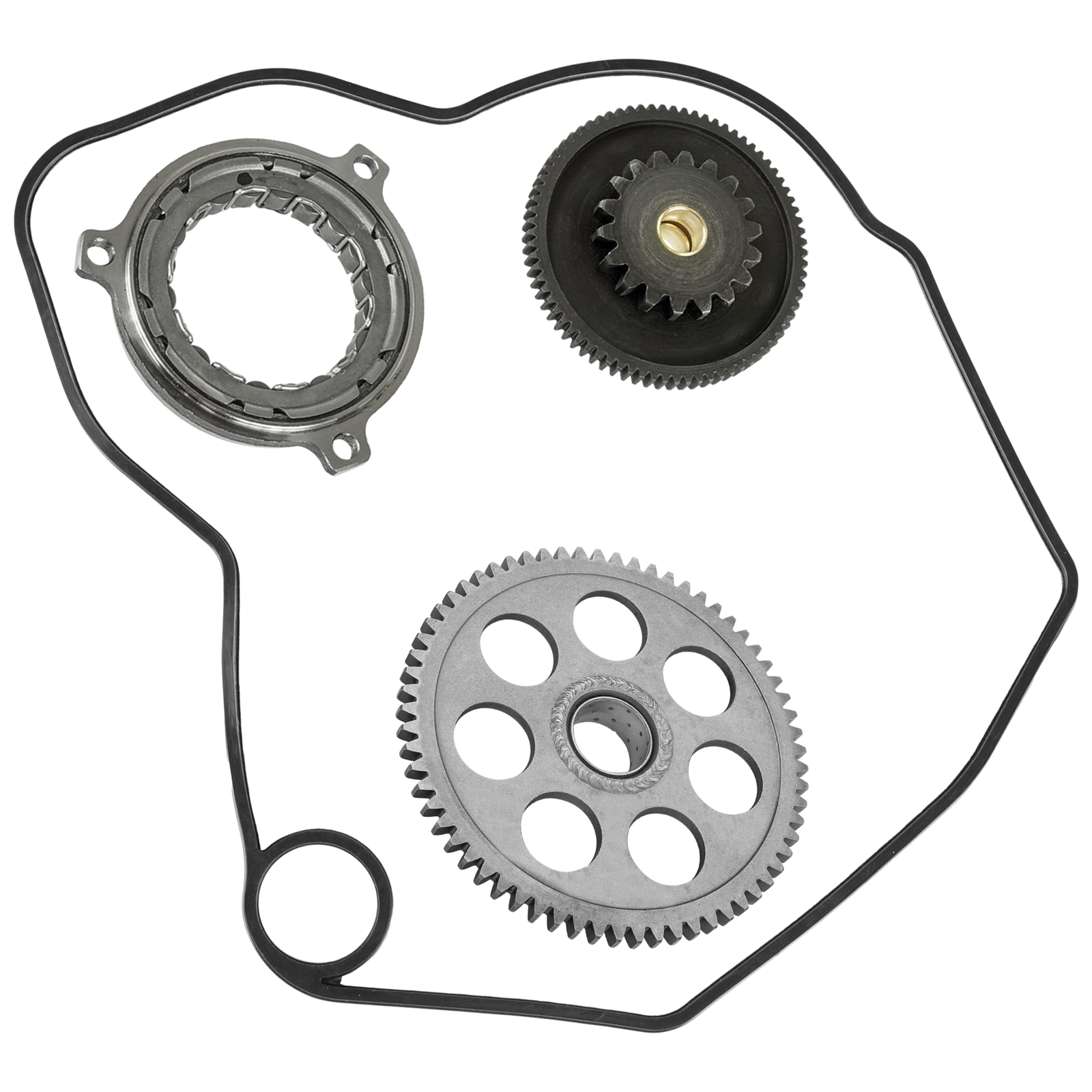 Starter Clutch Gear Idler W/ Gear & Bearing Sprag For Polaris Ranger ETX 2015-16