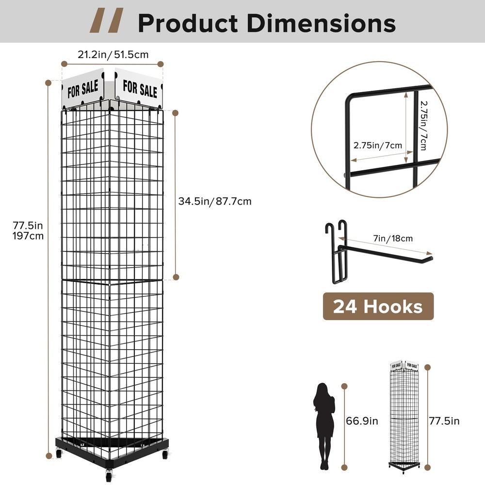 Grid Wall Panels Display Stand Vendor Booth Kit
