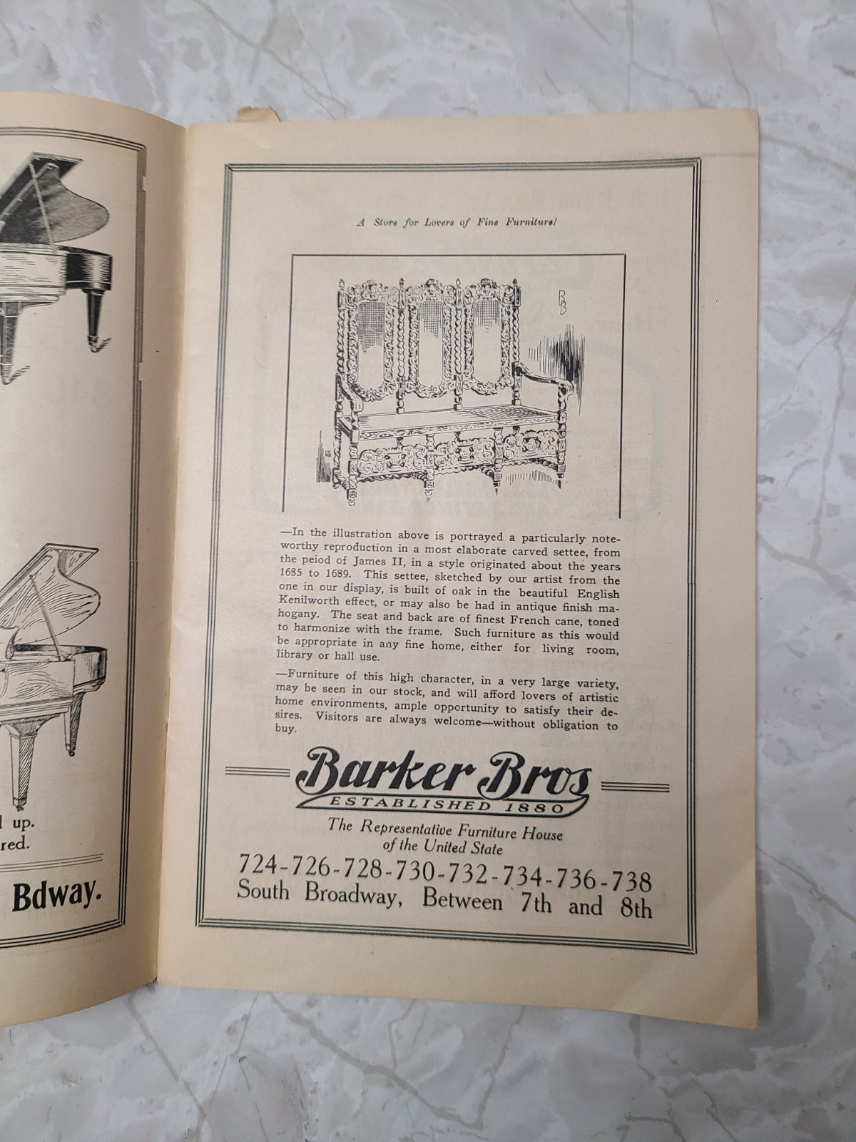 1911 Hamburger's Majestic Theatre Los Angeles Playbill Shakespeare Plays