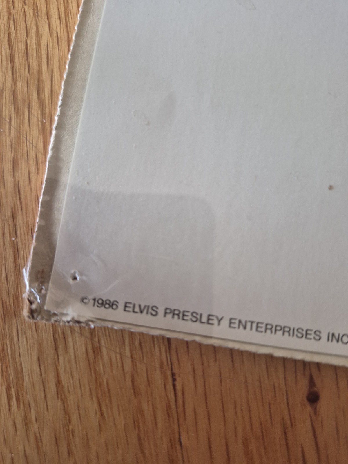 ELVIS PRESELY KING CREOLE POSTER 20''x28'' RARE In Plastic Minor Damage