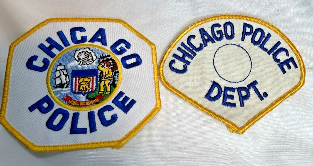 Police Patch Lot Of 2 Chicago