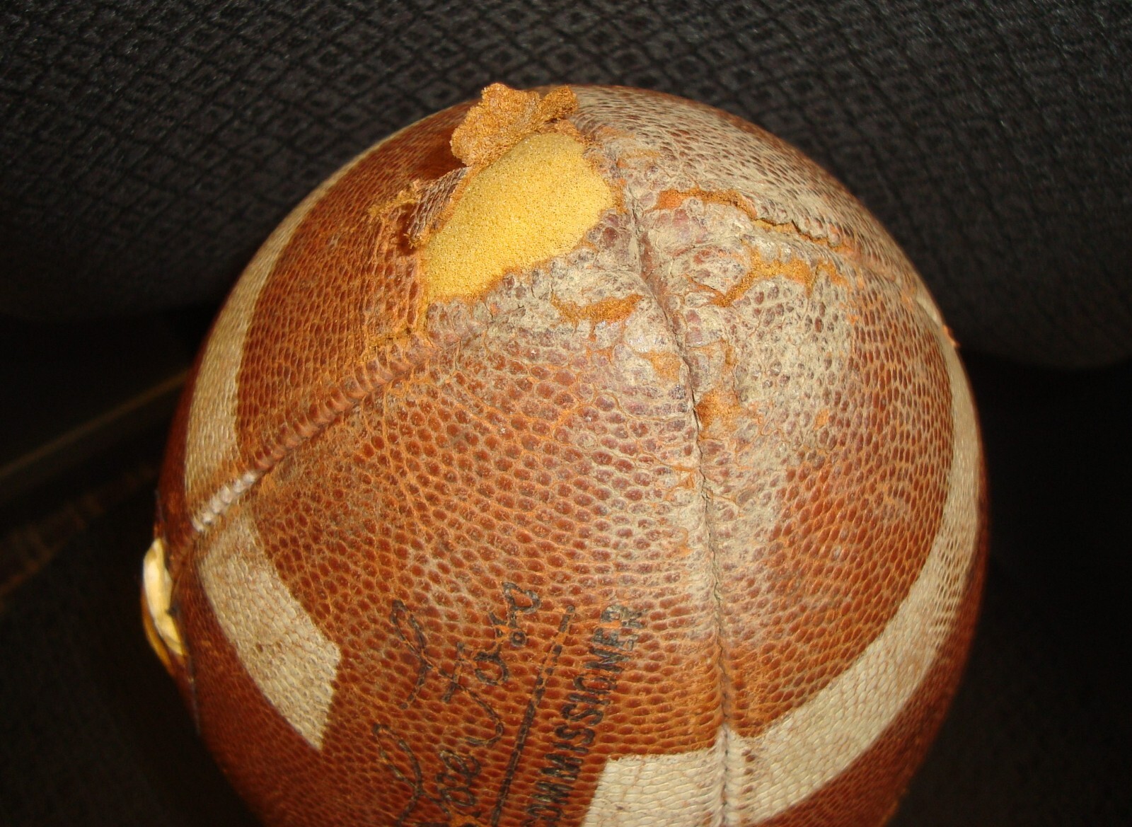 1964 New York Jets Game Used Spalding AFL (Joe Foss) Football