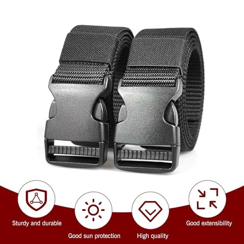 2 PCS Battery Tie Down Strap Hold Down Kit, Multi-functional Adjustable Nylon