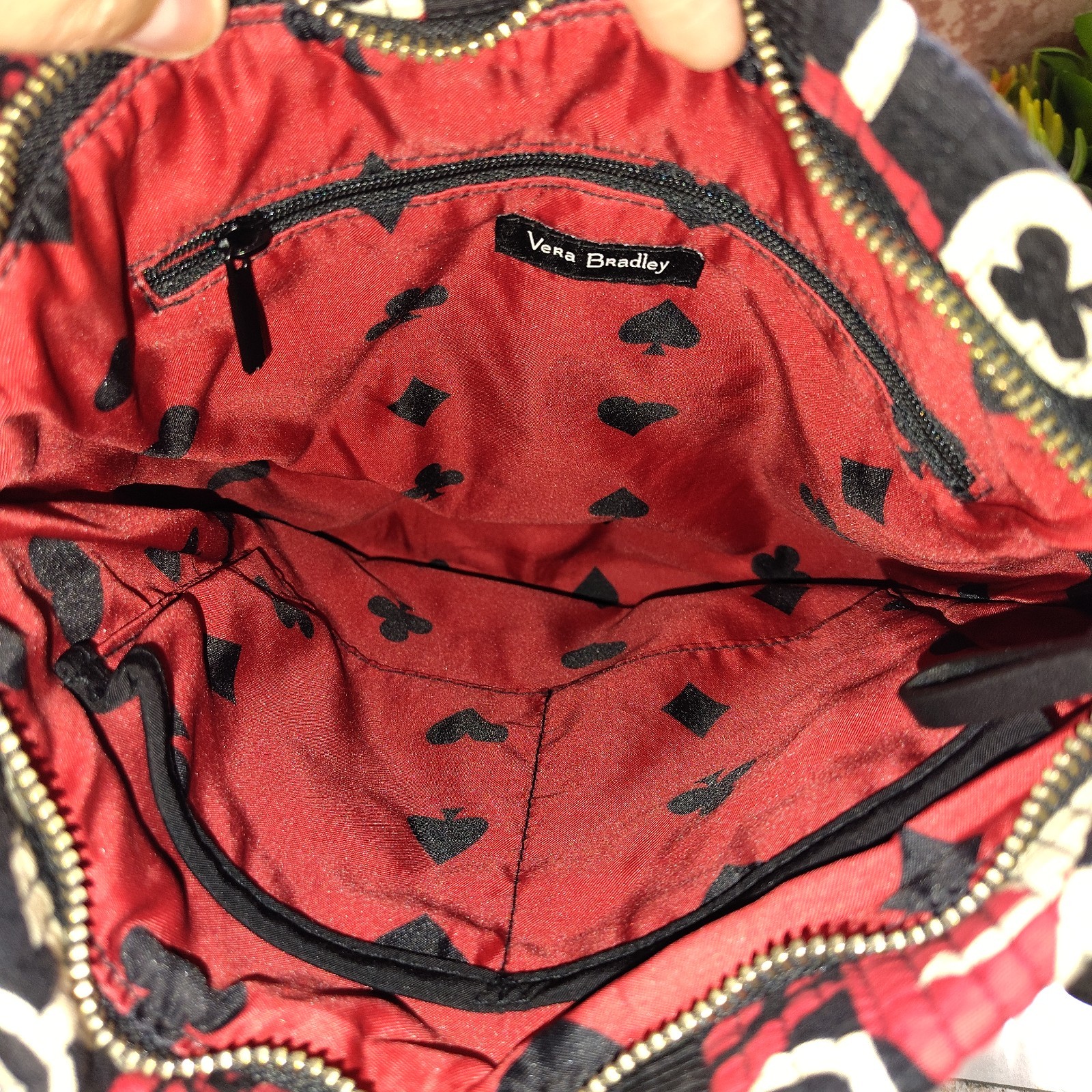 🏰Vera Bradley Disney Alice In Wonderland "Painting The Roses" Bag & Wallet