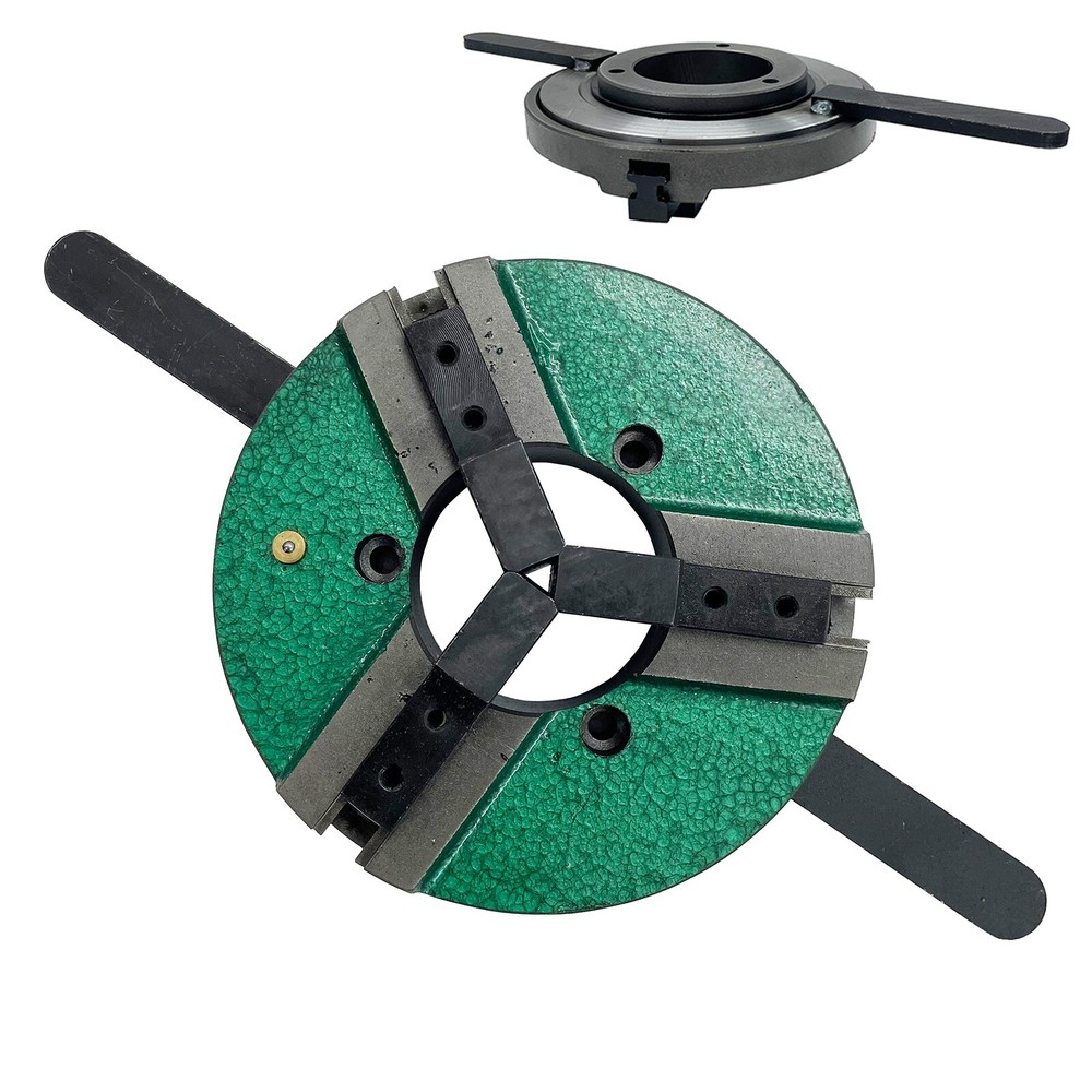 3 Jaws 8" Self-centering Welding Positioner Table Chuck Reversible Positioner