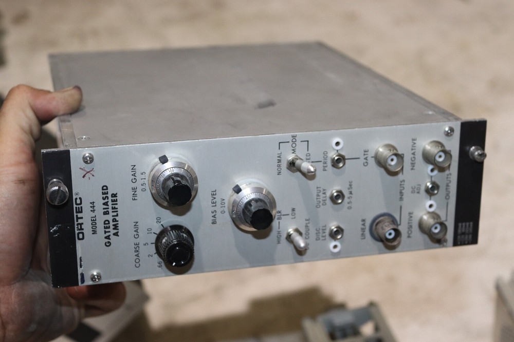 EG&G Ortec Model 444 Gated Bias Amplifier NIM BIN Plug-In Module