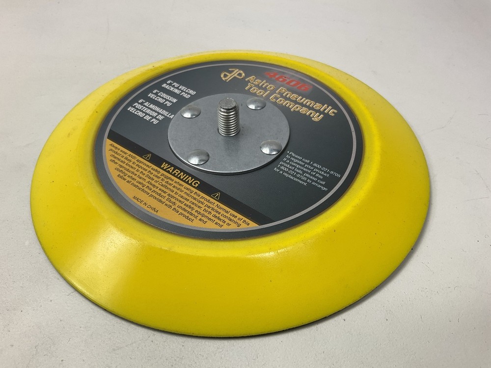 Astro Pneumatic 4606 6? Polyurethane Hook & Loop Polishing Buffing Pad Bonnet