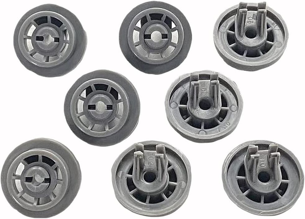 8-Pack Samsung Dishwasher Bottom Rack Wheel Rollers Replacement Parts