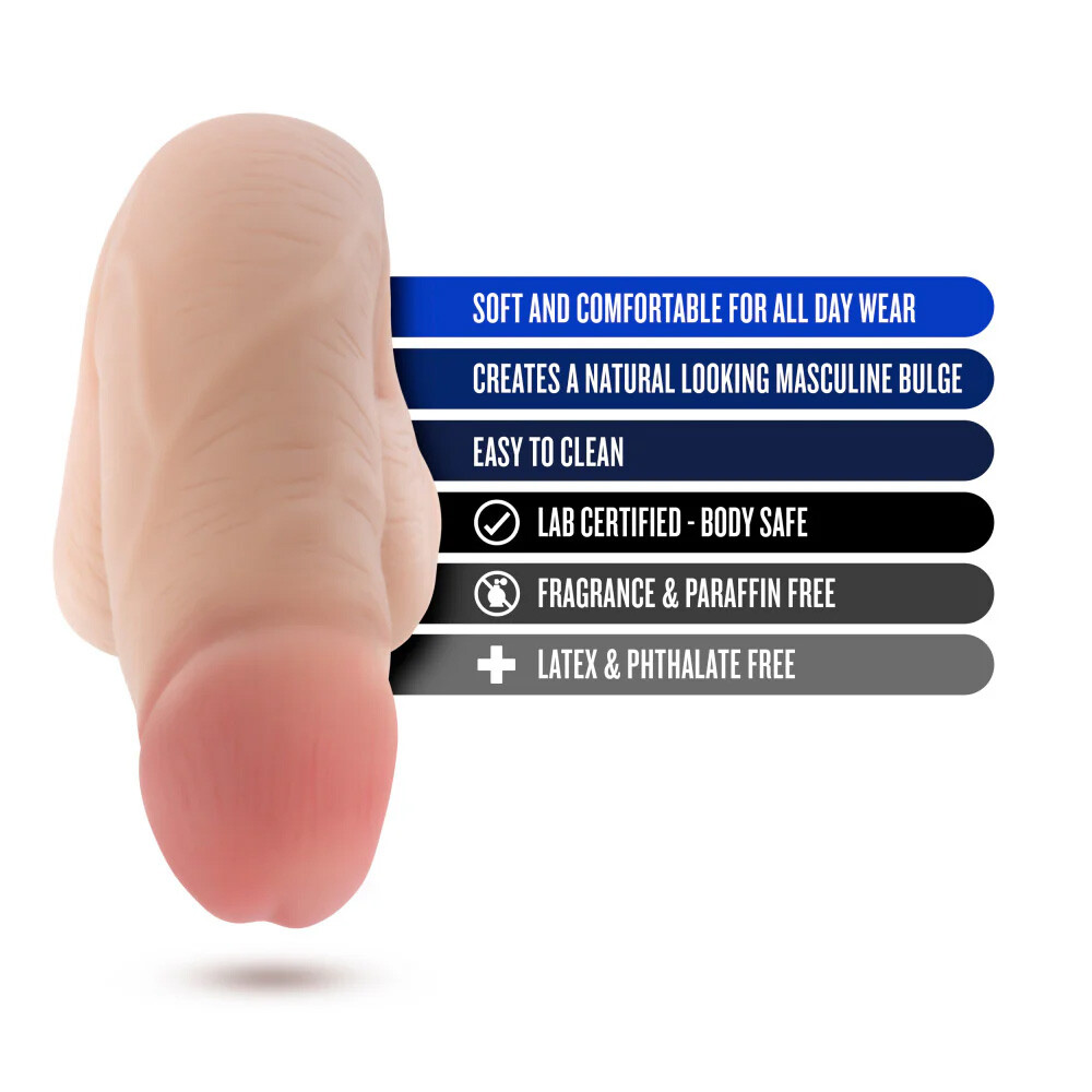 Packer Gear Packing Penis 5.5" Realistic Dildo Cock for Packing