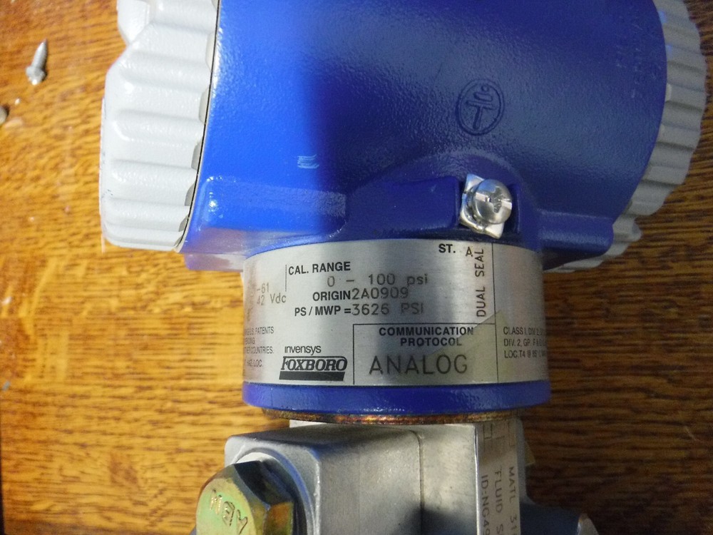FOXBORO IDP10-A22D11F-L2 PRESSURE TRANSMITTER